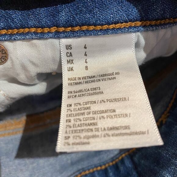 American Eagle Size 4 Denim Skirt - Picture 3 of 4